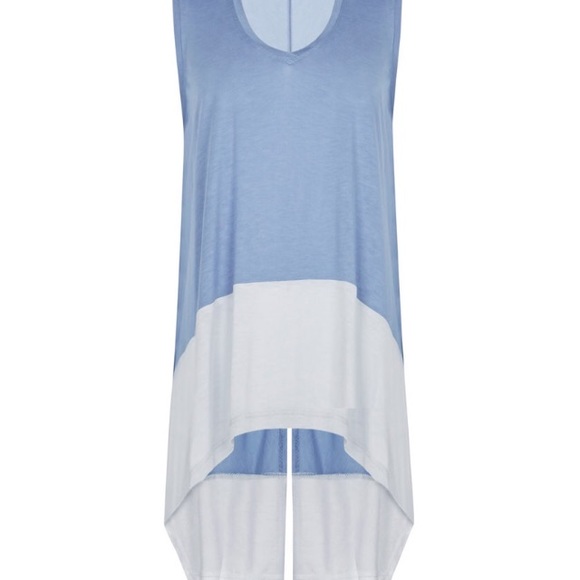 BCBG Asymmetrical Tee - Picture 4 of 6